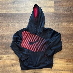 Nike‎ Kids Black and Red Hoodie Boys Sz 7